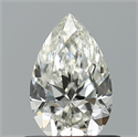 Diamante Natural 0.53 quilates, De pera , Color G, claridad VVS1 y certificado IGI