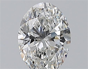 Picture of Natural Diamond 0.50 Carats, Oval with  Cut, D Color, VVS2 Clarity and Certified by GIA