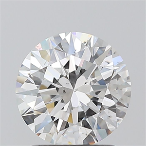 Foto Diamante Natural 1.51 quilates, Redondo , Color E, claridad SI1 y certificado GIA de