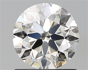 Foto Diamante Natural 1.00 quilates, Redondo , Color J, claridad SI1 y certificado GIA de