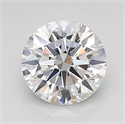 Lab Grown Diamond 1.02 Carats, Round with Ideal Cut, F Color, VS1 Clarity and Certified by IGI