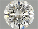 Diamante Natural 0.52 quilates, Redondo , Color J, claridad VS1 y certificado GIA