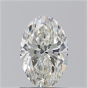 Natural Diamond 1.20 Carats, Oval with  Cut, J Color, VS1 Clarity and Certified by GIA