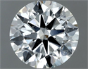 Natural Diamond 0.70 Carats, Round with Excellent Cut, G Color, SI1 Clarity and Certified by IGI