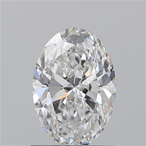 Picture of Natural Diamond 1.01 Carats, Oval with  Cut, F Color, VS1 Clarity and Certified by GIA