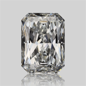 Picture of Natural Diamond 0.70 Carats, Radiant with  Cut, F Color, VVS2 Clarity and Certified by GIA