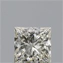 Diamante Natural 0.51 quilates, Princesa , Color L, claridad VVS1 y certificado GIA