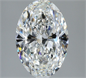Diamante Natural 2.50 quilates, Ovalado , Color G, claridad VS1 y certificado GIA