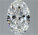 Diamante Natural 2.50 quilates, Ovalado , Color G, claridad VS1 y certificado GIA