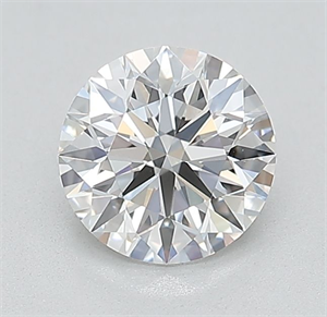 Picture of Lab Grown Diamond 1.00 Carats, Round with Excellent Cut, D Color, VS1 Clarity and Certified by IGI
