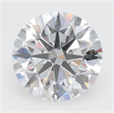 Del inventario de diamantes de laboratorio, 3.09 quilates, Redondo , Color D, claridad VVS1 y certificado GIA