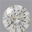 Natural Diamond 0.45 Carats, Round with Excellent Cut, J Color, VS2 Clarity and Certified by IGI