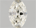 Natural Diamond 0.60 Carats, Oval with  Cut, J Color, IF Clarity and Certified by GIA