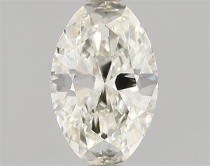 Picture of Natural Diamond 0.60 Carats, Oval with  Cut, J Color, IF Clarity and Certified by GIA