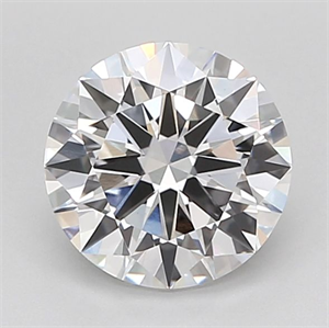 Picture of Lab Grown Diamond 1.50 Carats, Round with Excellent Cut, D Color, VVS2 Clarity and Certified by IGI