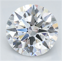 Del inventario de diamantes de laboratorio, 2.70 quilates, Redondo , Color D, claridad VVS1 y certificado IGI