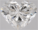 Natural Diamond 2.07 Carats, Heart with  Cut, E Color, VS1 Clarity and Certified by GIA