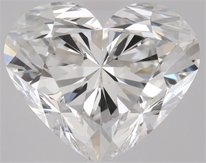Picture of Natural Diamond 2.07 Carats, Heart with  Cut, E Color, VS1 Clarity and Certified by GIA