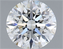 Lab Grown Diamond 1.25 Carats, Round with Excellent Cut, F Color, IF Clarity and Certified by IGI