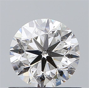 Picture of Natural Diamond 0.70 Carats, Round with Very Good Cut, H Color, SI1 Clarity and Certified by GIA
