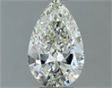 Natural Diamond 0.50 Carats, Pear with  Cut, H Color, VS1 Clarity and Certified by IGI