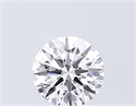 Lab Grown Diamond 1.02 Carats, Round with Ideal Cut, D Color, VVS1 Clarity and Certified by IGI