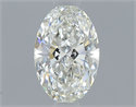 Natural Diamond 0.41 Carats, Oval with  Cut, I Color, VS2 Clarity and Certified by GIA