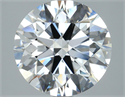 Natural Diamond 2.50 Carats, Round with Excellent Cut, D Color, VVS1 Clarity and Certified by GIA