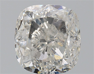 Foto Diamante Natural 2.00 quilates, Del cojín , Color H, claridad SI2 y certificado GIA de