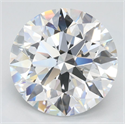Del inventario de diamantes de laboratorio, 3.30 quilates, Redondo , Color D, claridad VVS1 y certificado IGI