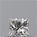 Diamante Natural 0.30 quilates, Princesa , Color H, claridad VVS2 y certificado GIA