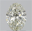 Natural Diamond 1.20 Carats, Oval with  Cut, J Color, SI2 Clarity and Certified by GIA