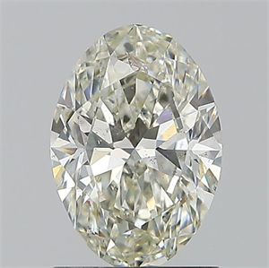 Picture of Natural Diamond 1.20 Carats, Oval with  Cut, J Color, SI2 Clarity and Certified by GIA