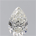 Natural Diamond 1.03 Carats, Pear with  Cut, I Color, VVS1 Clarity and Certified by GIA