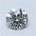 Lab Grown Diamond 2.45 Carats, Round with Excellent Cut, E Color, VVS2 Clarity and Certified by IGI