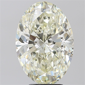 Foto Diamante Natural 5.02 quilates, Ovalado , Color L, claridad SI2 y certificado GIA de
