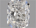 Natural Diamond 0.50 Carats, Radiant with  Cut, G Color, VVS2 Clarity and Certified by GIA