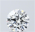 Lab Grown Diamond 1.53 Carats, Round with Ideal Cut, D Color, VS1 Clarity and Certified by IGI