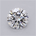 Lab Grown Diamond 1.00 Carats, Round with Excellent Cut, F Color, VVS2 Clarity and Certified by IGI