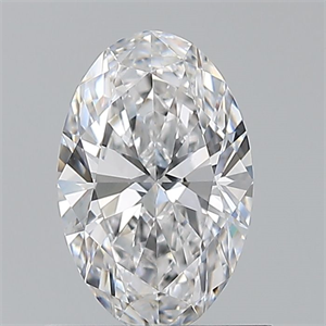 Foto Diamante Natural 0.70 quilates, Ovalado , Color D, claridad VS1 y certificado GIA de