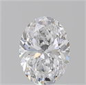 Diamante Natural 1.52 quilates, Ovalado , Color D, claridad VVS2 y certificado GIA