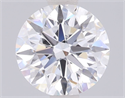 Lab Grown Diamond 1.45 Carats, Round with Ideal Cut, D Color, VS1 Clarity and Certified by IGI