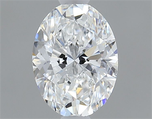 Picture of Natural Diamond 0.40 Carats, Oval with  Cut, E Color, SI2 Clarity and Certified by GIA