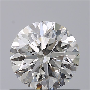 Picture of Natural Diamond 0.70 Carats, Round with Very Good Cut, F Color, VVS1 Clarity and Certified by GIA