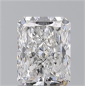 Natural Diamond 2.01 Carats, Radiant with  Cut, E Color, VVS2 Clarity and Certified by GIA