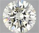 Natural Diamond 1.00 Carats, Round with Excellent Cut, L Color, VS2 Clarity and Certified by IGI
