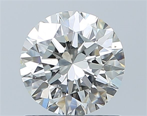 Picture of Natural Diamond 0.80 Carats, Round with Excellent Cut, I Color, SI2 Clarity and Certified by GIA