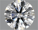 Lab Grown Diamond 1.45 Carats, Round with Ideal Cut, E Color, VS1 Clarity and Certified by IGI