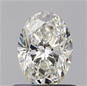 Diamante Natural 0.60 quilates, Ovalado , Color H, claridad VS1 y certificado GIA