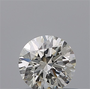 Foto Diamante Natural 0.42 quilates, Redondo , Color H, claridad IF y certificado IGI de